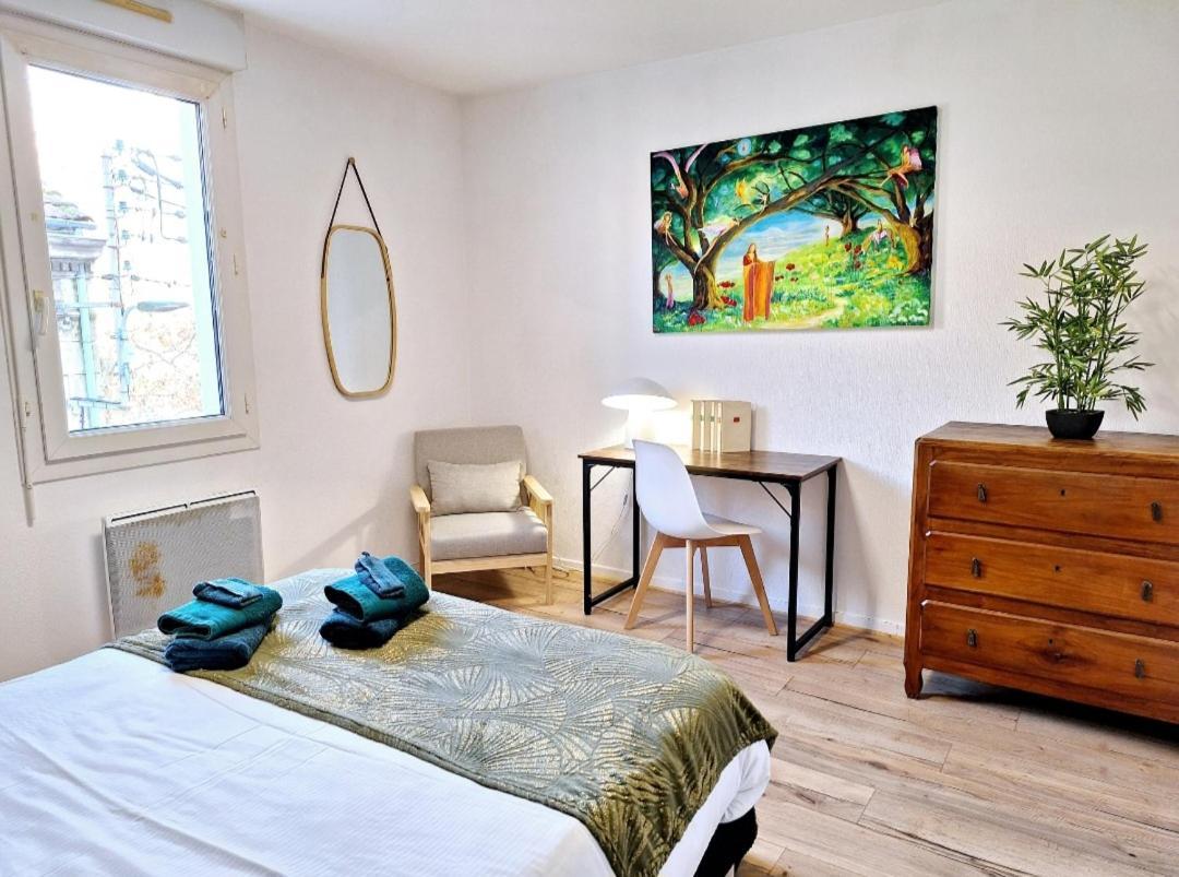 Appartement Cosy Proche Gare - Fibre Optique Et Parking Angoulême Exteriör bild